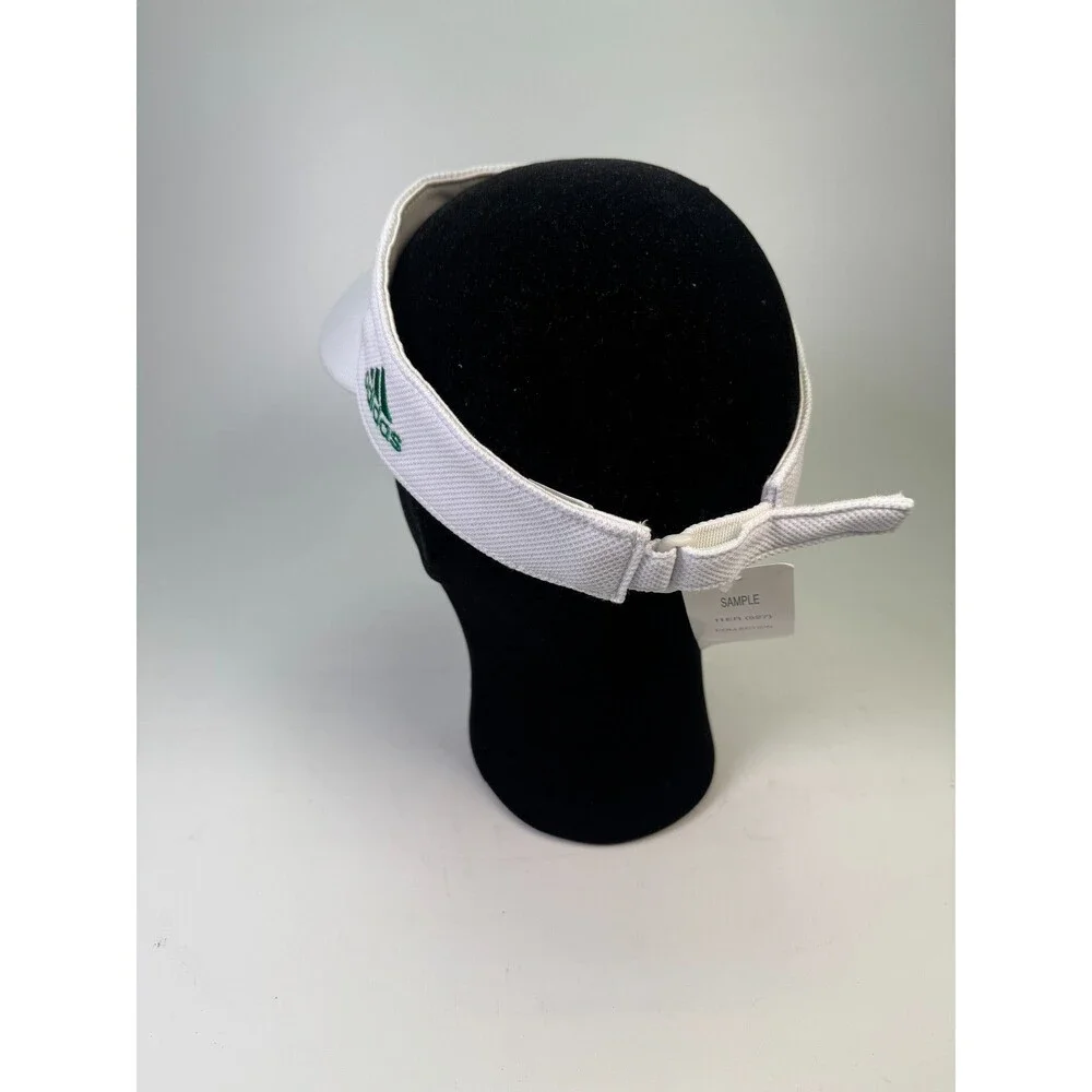 Adidas Dallas Stars NHL Visor White Green OSFA Adjustable Hat Sample New
